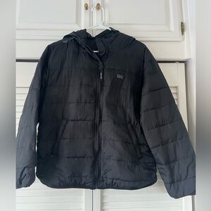 Salty Crew Black Puffer Jacket